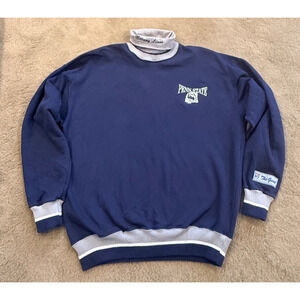 Vintage Penn State University Sweatshirt PSU 90s Turtleneck Embroidered XL